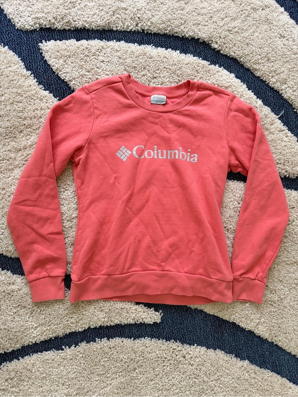 Columbia Women's Coral Crew Sweatshirt with White Logo